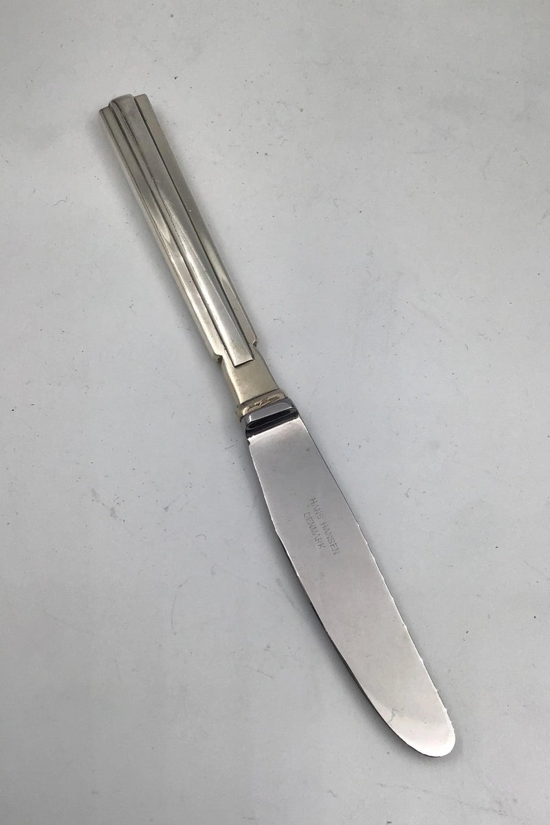 Hans Hansen Arvesølv No 18 Sterling Sølv Frokostkniv