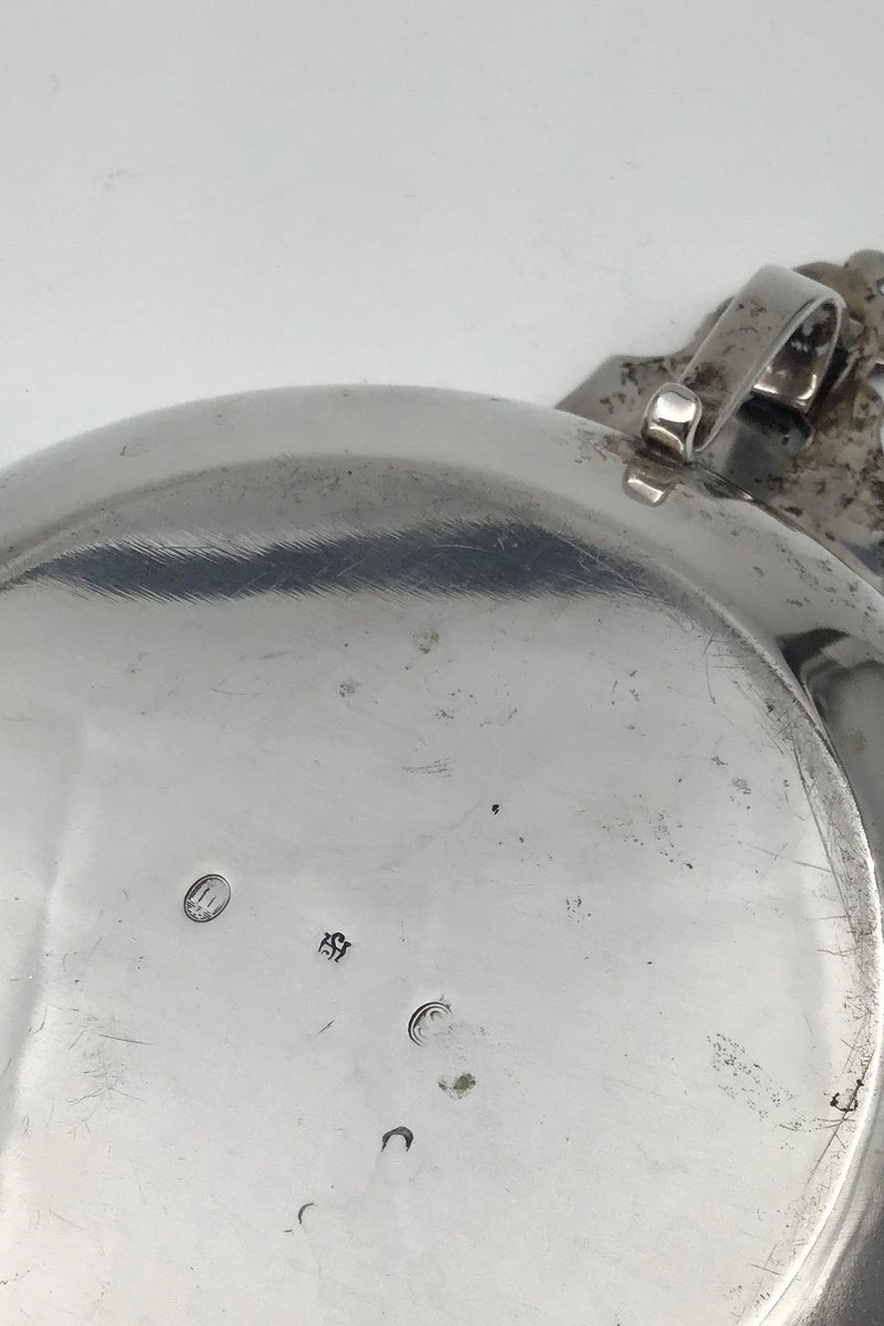 H.C. Andersen Eventyr Sølv Barnetallerken Flyvende Kuffert