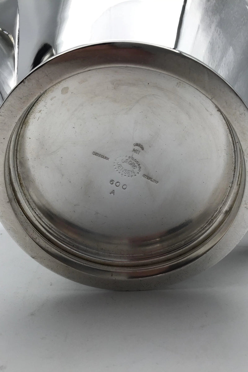 Georg Jensen Sterling Sølv Pyramide Thekande No 600 A