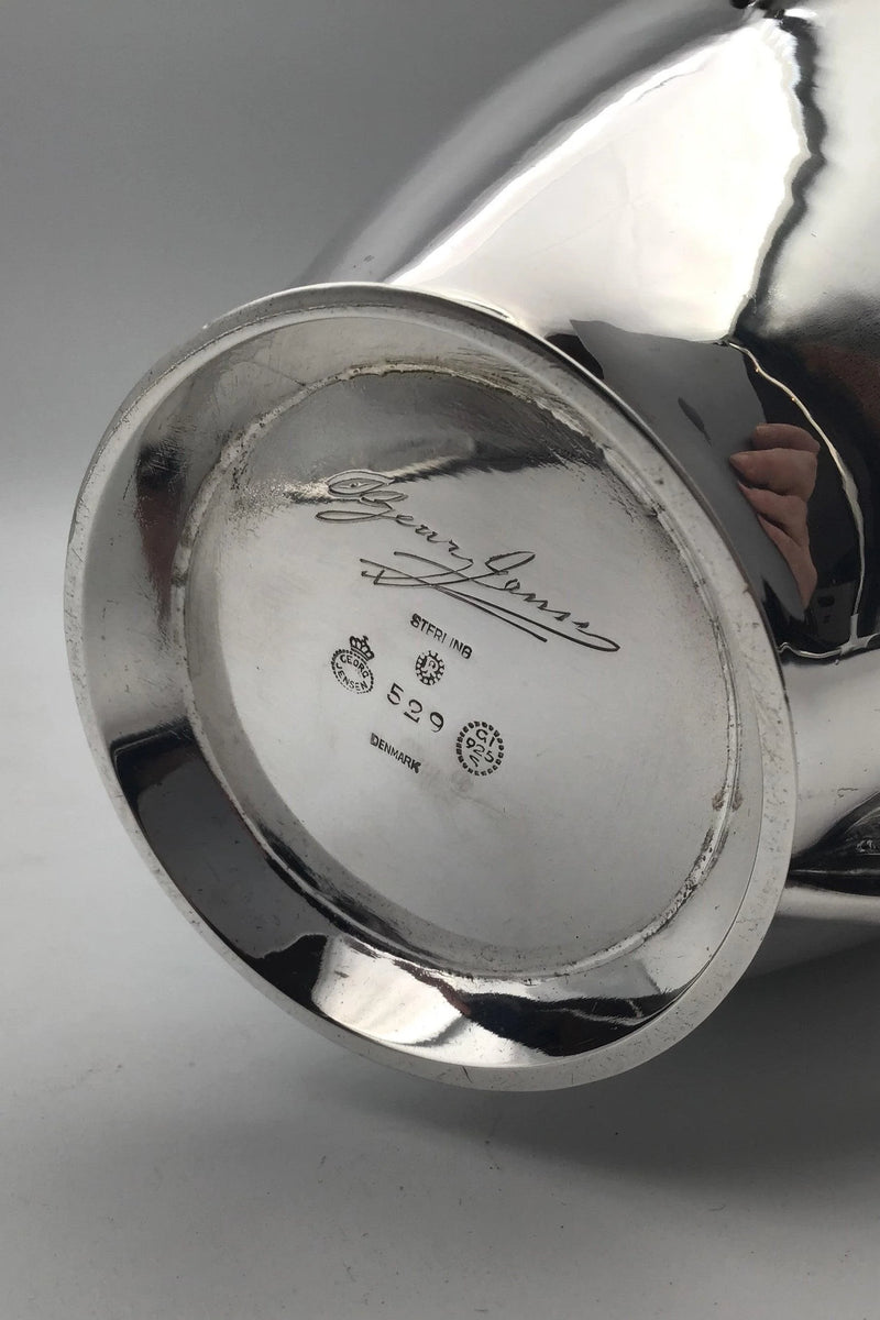 Georg Jensen Sterling Sølv Kaffekande No. 529