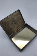 Sølvæske med Blomstermotiv