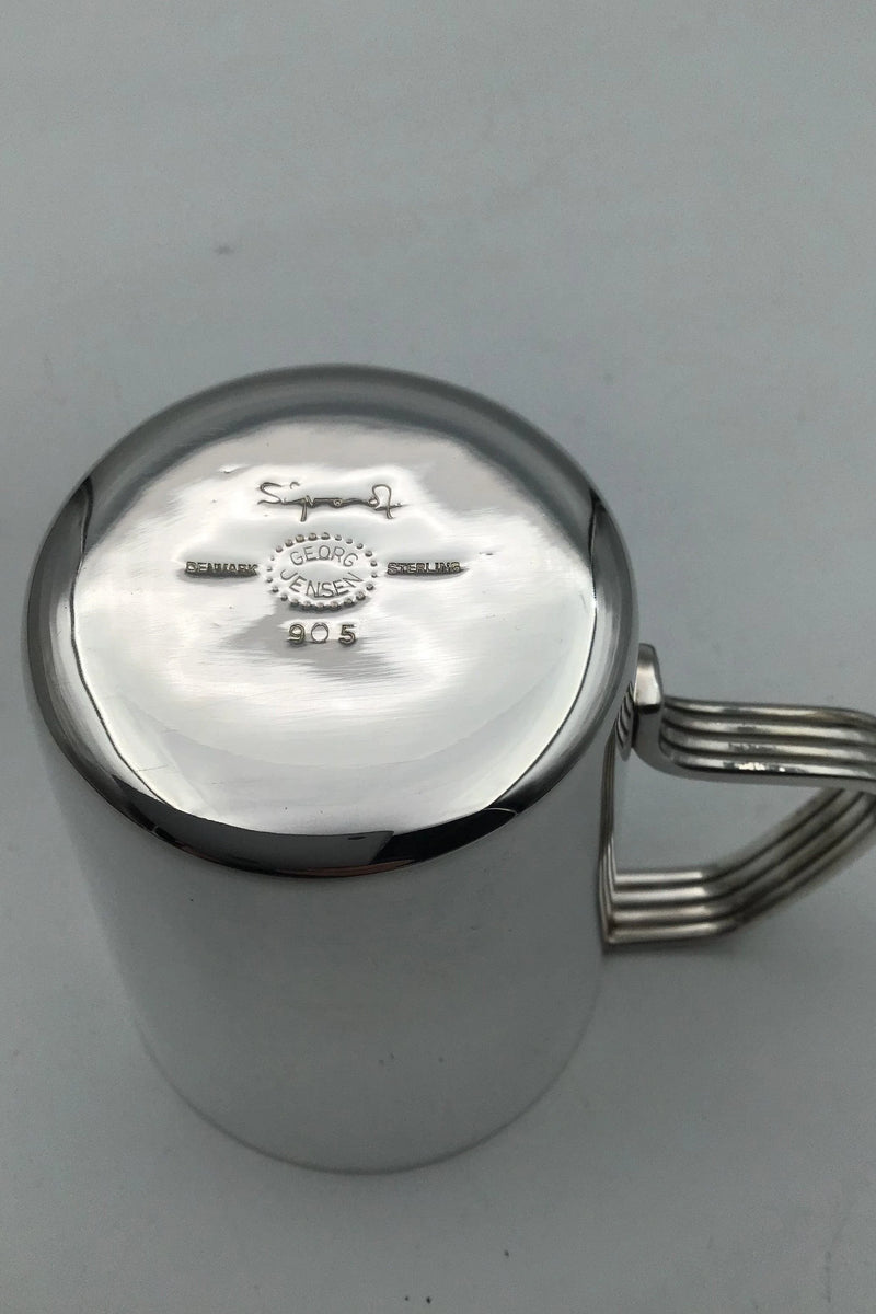 Georg Jensen Sterling Sølv Barnekop No. 905 Sigvard Bernadotte