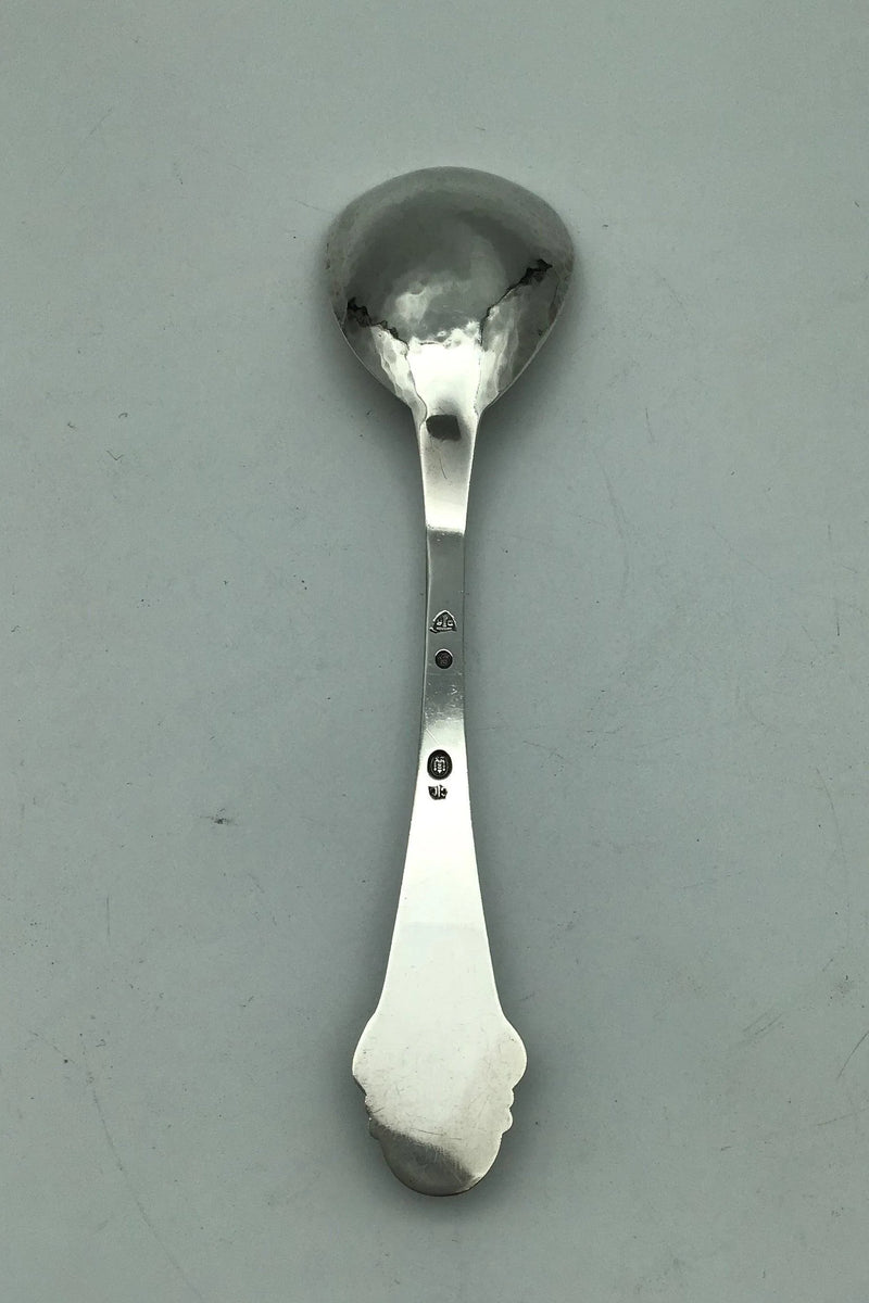 Dansk Arbejde (DTA) Sølv Marmeladeske med Rav