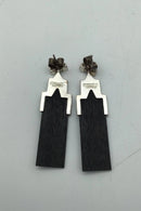 Lapponia Sterling Sølv Ibenholt Ørestikker Björn Weckström