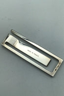 S T Dupont (Paris) Sterling Silber Geldklammer