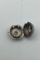 Ole Lynggaard 14 kt Hvidguld Kuglelås med Diamant (0.05 ct)