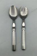 Hans Hansen Arvesølv No 18 Sterling Sølv Salatbestik