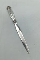 Georg Jensen Sterling Sølv/Stål Dronning Brevkniv No. 304