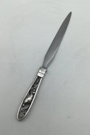 Georg Jensen Sterling Sølv/Stål Magnolia Brevkniv No. 304