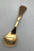 Georg Jensen Jahreslöffel 1988 Vergoldetes Sterlingsilber mit Emaille