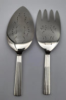 Georg Jensen Sterling Sølv Bernadotte Fiskeserveringsbestik No. 231 A+B