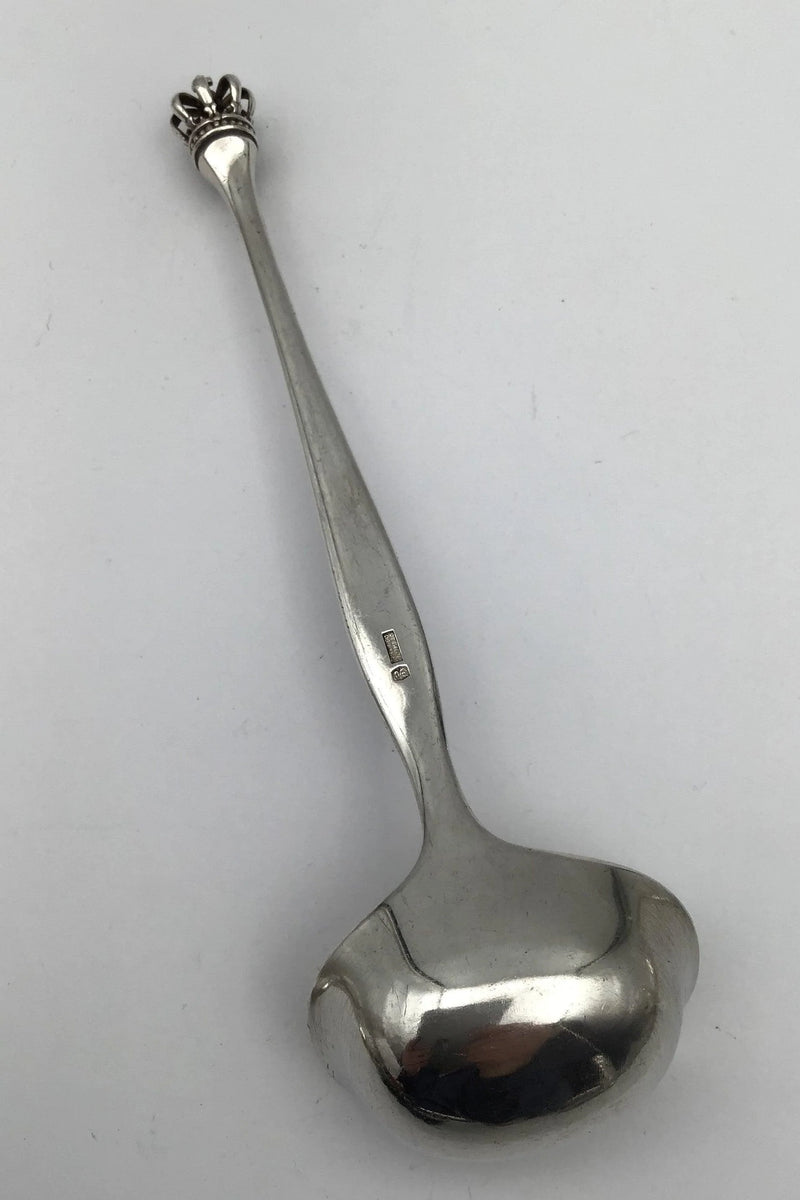 Dänische Krone DGS Sterlingsilber-Saucenschöpfer
