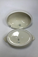 Royal Copenhagen Creme Svejfet med Guld (Stel 1235) Lågfad No 1666