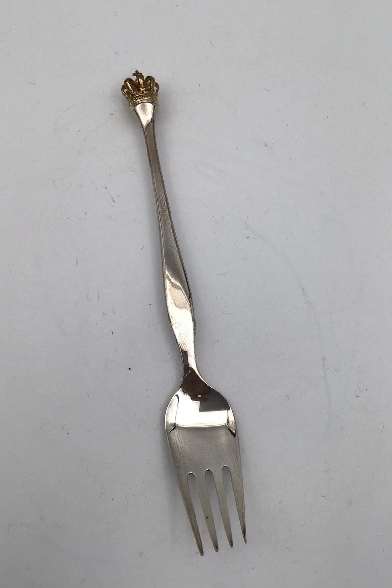 Dansk Krone DGS Sterling Silver Lunch Fork