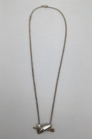 Georg Jensen Sterling Sølv/Guld Vedhæng 2003 Isabell Kristensen