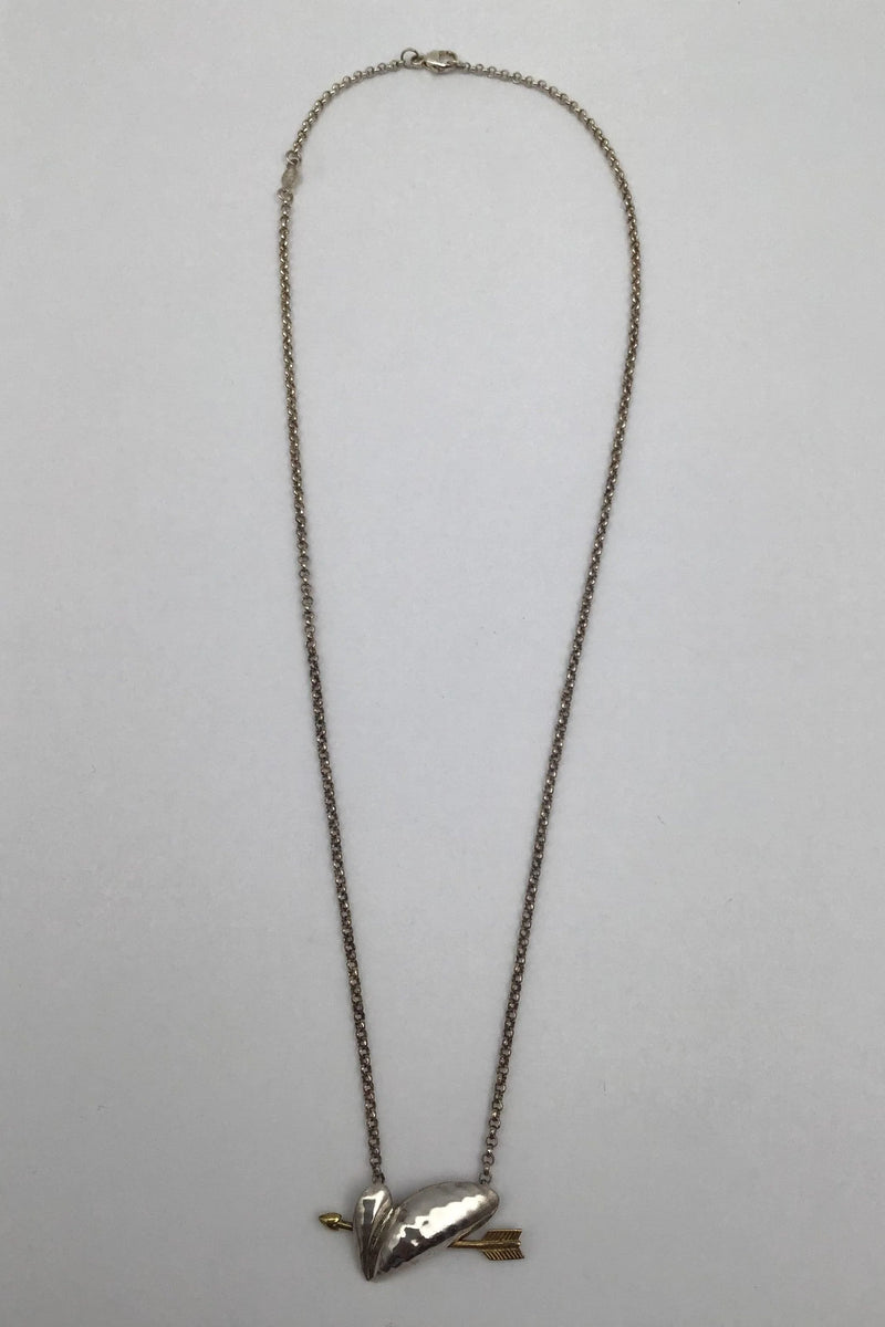 Georg Jensen Sterling Sølv/Guld Vedhæng 2003 Isabell Kristensen