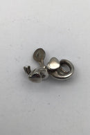 Georg Jensen Sterling Sølv Hjerte Øreringe (Clips) 2002 - Regitze Overgaard