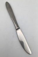 Georg Jensen Stainless Mitra, Mat Spisekniv langt skaft, kort blad, med skær