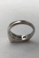 Arne Johansen Sterling Sølv Moderne Ring