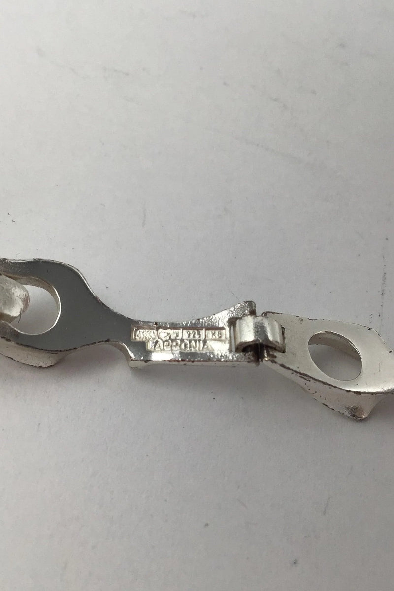 Lapponia Sterling Sølv Armlænke Bjørn Weckstrøm