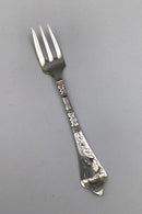 Cohr Silver Antique Cake Fork