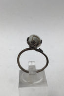 Royal Copenhagen Porcelæn / Sterling Sølv Ring
