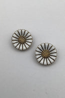 Volmer Bahner Sterling Sølv Marguerit Øreclips