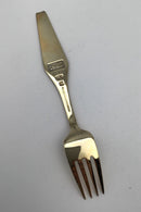 Sorenco Christmas fork 1967 of gold-plated sterling silver with enamel.