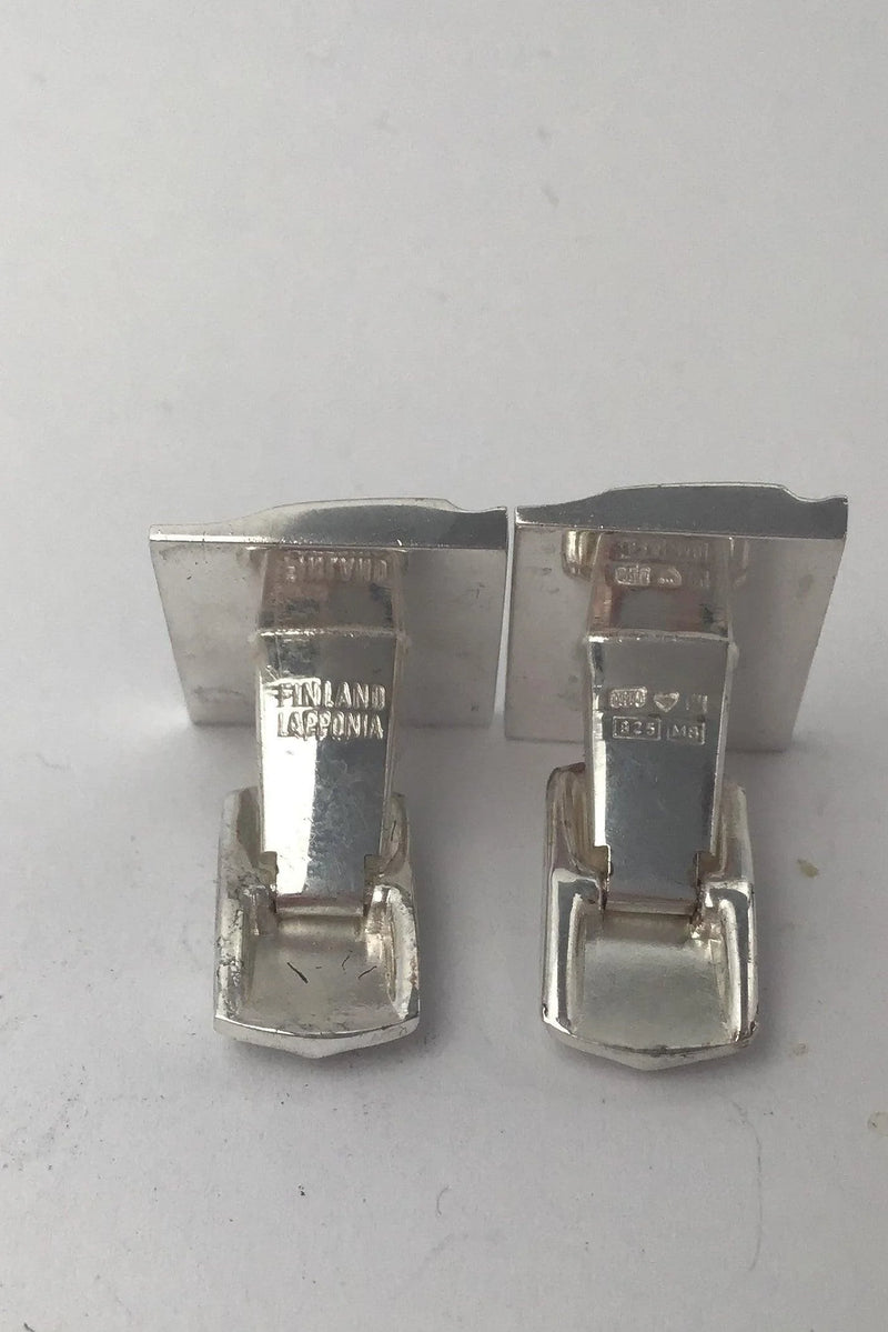 Lapponia Sterling Sølv Manchetknapper Björn Weckström