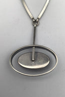 Niels Erik von Sterling Silber Halskette (Bernstein)