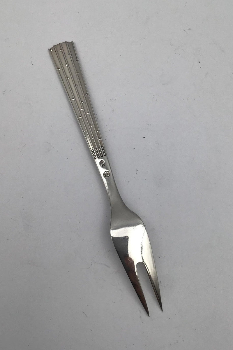 O. V.  Mogensen Sølv Champagne Pålægsgaffel (stor)