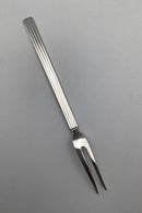 Georg Jensen Sterling Sølv Bernadotte Pålægsgaffel (stor) No. 145