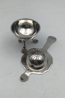 Cohr Sølv Fransk Lilje The-si og holder