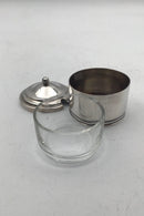 Sølv Salt kar med låg