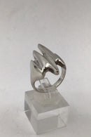 Georg Jensen Sterling Silver Ring No. 125 Henning Koppel
