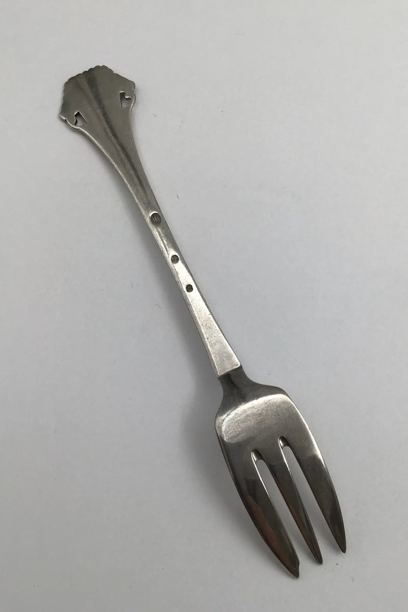 Sommerfugl Sølv Kagegaffel