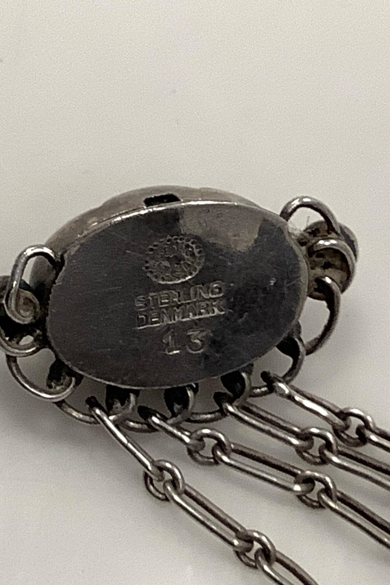 Georg Jensen Sterling Sølv Halskæde No 13