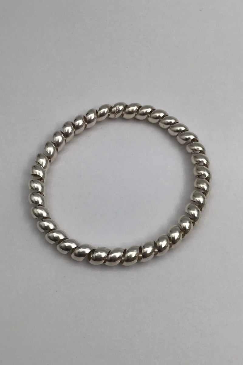 Hans Jensen Sølv Spiral-armring