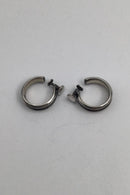 Hans Hansen Sterling Sølv Øreringe (Skruer) No. 421