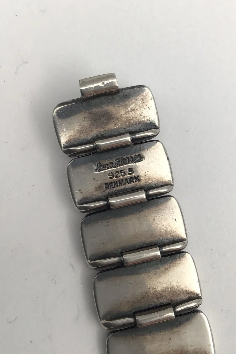 Hans Hansen Sterling Sølv Moderne Armlænke