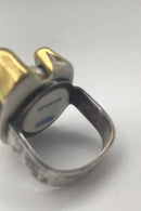 Royal Copenhagen / A Michelsen Porcelæn  / Sterling Sølv Moderne Ring