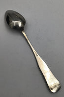 Dansk Provins Sølv Theske med ornamentik og flus