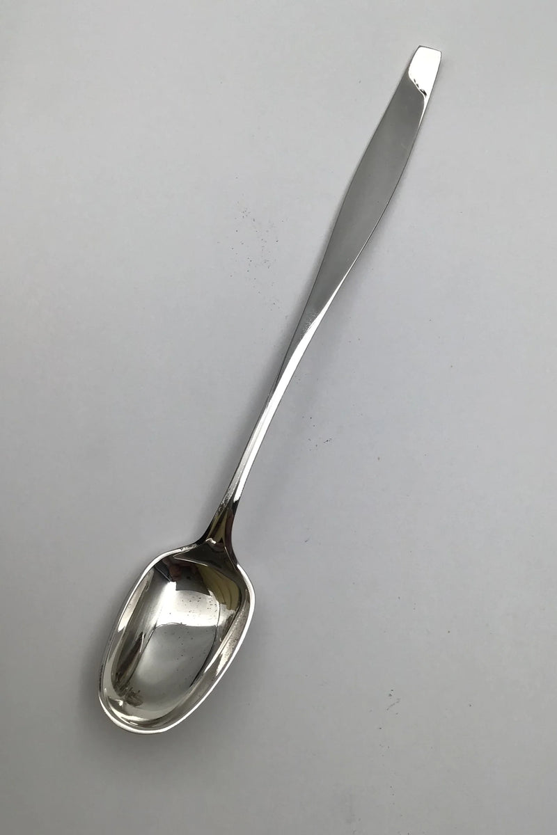 Hans Hansen Sterling Sølv Charlotte Cocktail-ske / Latte-ske / Is-ske