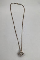 Hans Hansen Sterling Sølv Vedhæng Fugl / Fredsdue