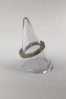 Flemming Lund 14K Hvidguld Alliancering (10 Brillanter x 0.02)