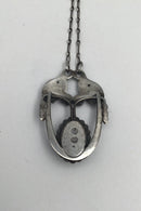 Georg Jensen Silver Necklace No. 4 (Multi colored) (1915-1930)
