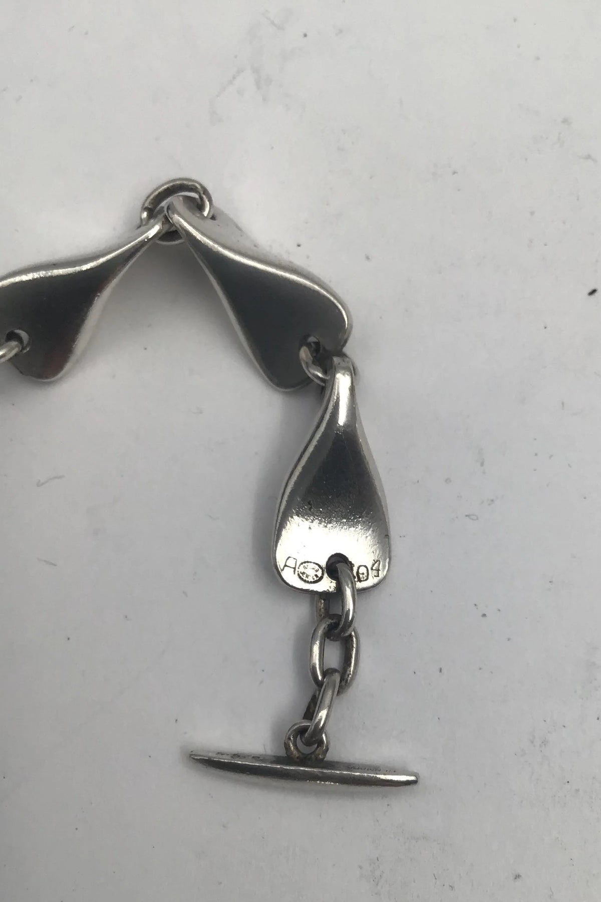 Georg Jensen Sterling Silver Necklace No. 104A Edvard Kindt-Larsen