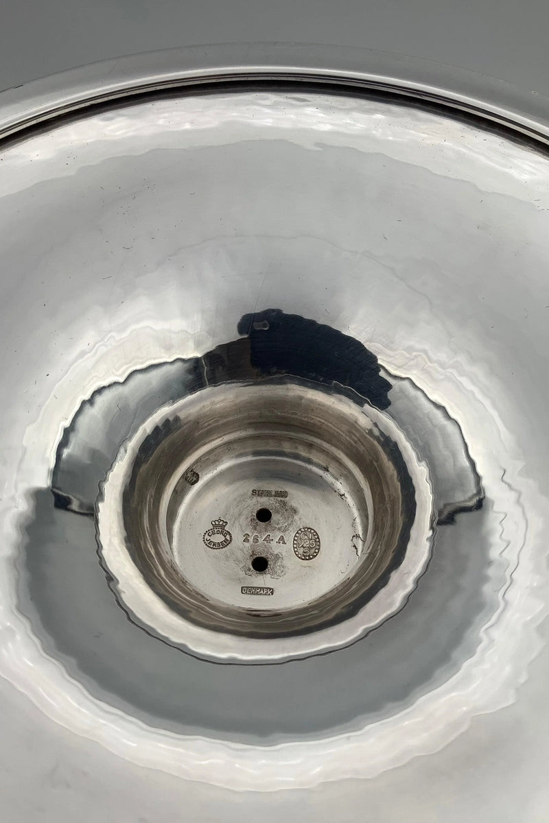 Georg Jensen Sterling Sølv Stor Drueopsats / Drueskål No 264 A