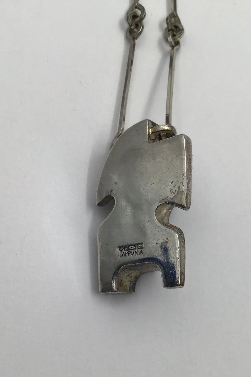Lapponia Sterling Sølv Halskæde Björn Weckström
