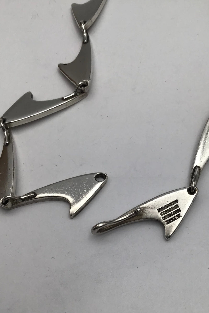 Bent Knudsen Sterling Sølv Halskæde